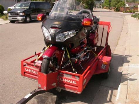 U Haul Motorcycle Trailer Review