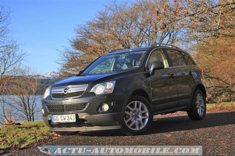 Essai Opel Antara Edition One 2 2 CDTI 163 4X4 Bilan Photos Actu