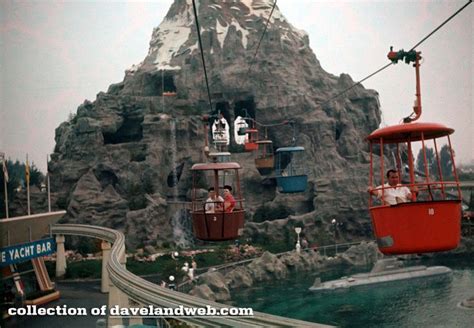 Disneyland Skyway | Disneyland history, Vintage disneyland, Disneyland