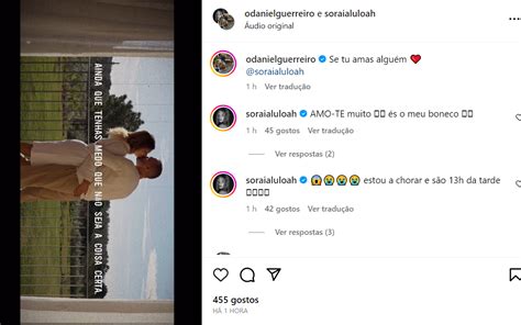 Romance máximo Daniel Guerreiro surpreende Soraia Moreira