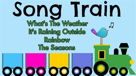 What S The Weather It S Raining Outside Rainbow And The Seasons Youtube