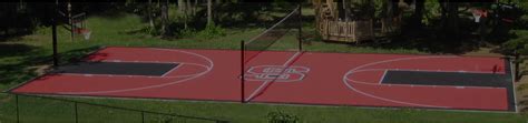 Volleyball Court Installation | Outdoor Makeover