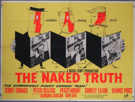 Naked Truth Original Movie Poster UK Quad 40 X30 Simon Dwyer A