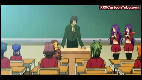 Anime Teacher Fuck His Girls Class Including Twins And Preggos