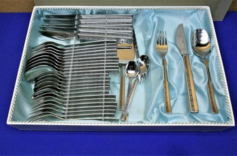 Vintage Pfeiffer Cutlery Mangasil Pieces In Box Kusera Shop