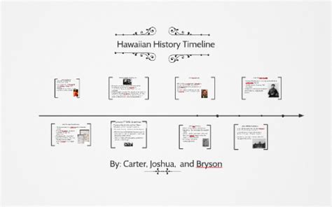 Hawaiian history timeline by Carter Ogino on Prezi