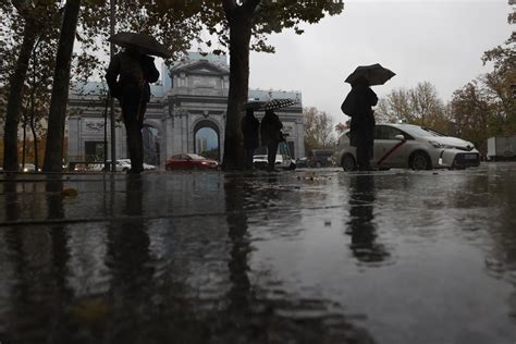 Madrid prevé un récord de lluvias nunca visto desde 1972 y pide a los