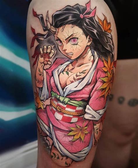 Demon Slayer Tattoo Anime Tattoos Slayer Tattoo Cartoon Character