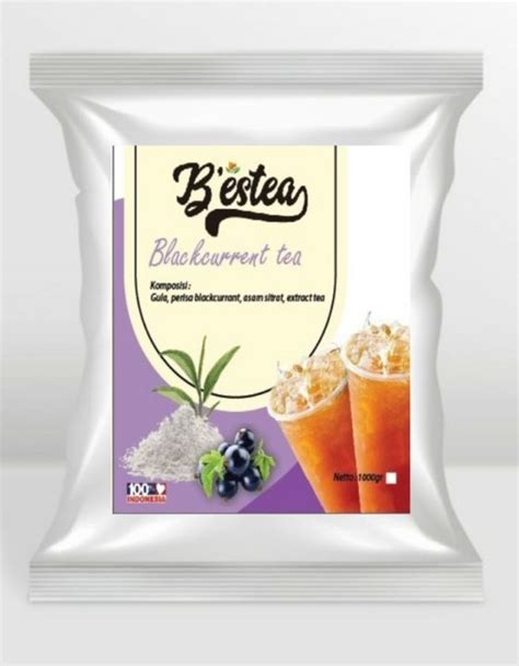 Bubuk Minuman Rasa Blackcurrant Tea Kg Lazada Indonesia