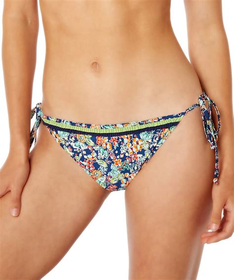 Bikini Red Point Onades Braguita Atada De Flores Tienda Azulik