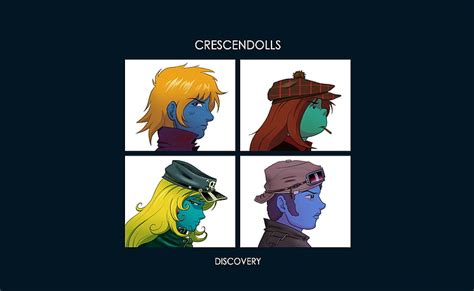 Daft Punk Crescendolls Crescendolls Discovery Collage Artistic Anime