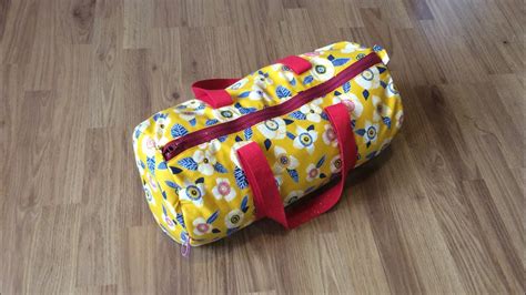 Coudre Un Sac De Sport Sac Polochon Doublé Et Sans Coutures Apparentes