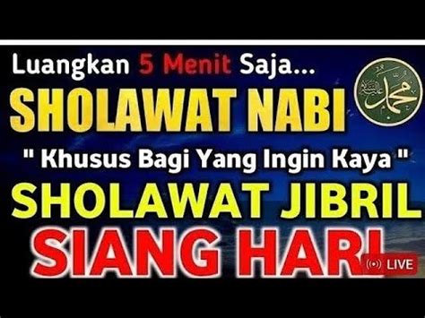 BERAPAPUN HUTANG KAMU LUANGKAN WALAU 10 MENIT SHOLAWAT PEMBUKA REZEKI