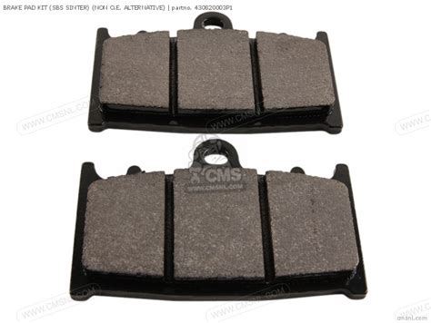 430820003P1 Brake Pad Kit Sbs Sinter Nas Kawasaki Buy The 43082