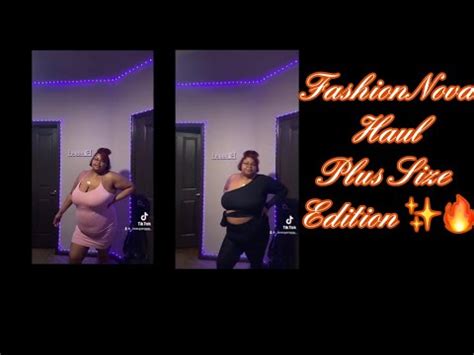 FashionNova Haul Plus Size Edition Never Fails YouTube