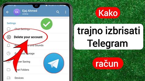 Kako Trajno Izbrisati Telegram Ra Un Izbri Ite Telegram Nalog