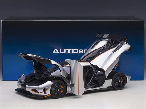 Buy Auto Art Models Koenigsegg Agera RS Moon Silver With Carbon And