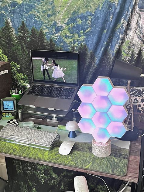 Cololight Hexagon Heart Kit Smart Rgb Light Hexagon Pro Led Panels 10