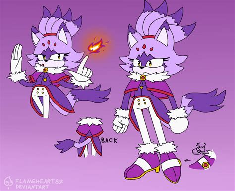 New Blaze Design By Flameheart87 On Deviantart