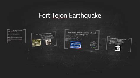 Fort Tejon Earthquake by bareera mahmood