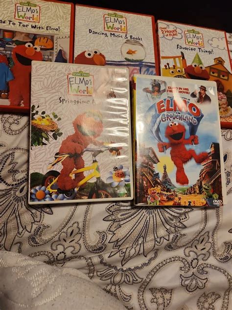 Elmos World Dvds Lots