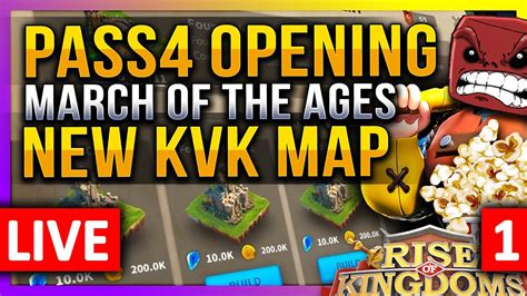 Pass4 Opening March Of The Ages New Kvk Live 🔴 1945 1556 C11118