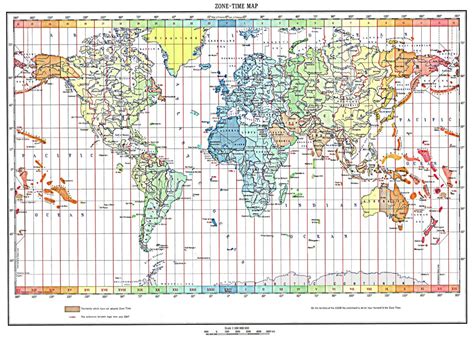 World Map of the Time Zones Full Color 1893 Print Poster - Etsy