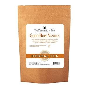 Amazon The Republic Of Tea Good Hope Vanilla Tea 36 Tea Bags