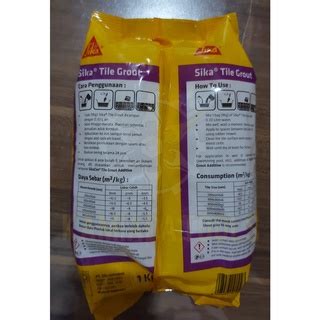 Jual Tepung Keramik Pengisi Nat Keramik Sika Tile Grout Sika Shopee