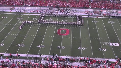 The Ohio State University Pregame Traditions Ramp And Script Ohio