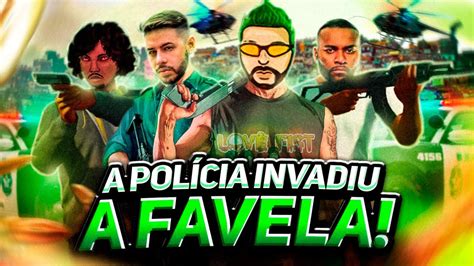 INVASÃO NA FAVELA DA GROTA no GTA RP YouTube