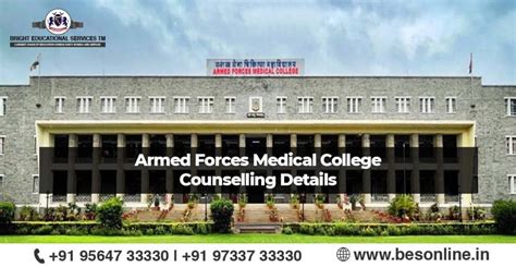 Armed Forces Medical College Counselling Details Bright Educational