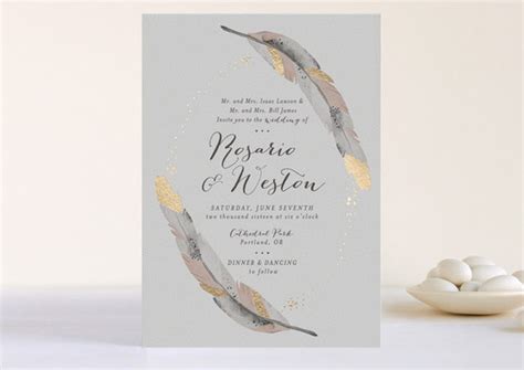 Foil-pressed Invitations from Minted + a Giveaway