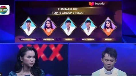 Hasil D Academy 5 Tadi Malam Grup 2 Top 12 Caca Padang Lolos Rahm