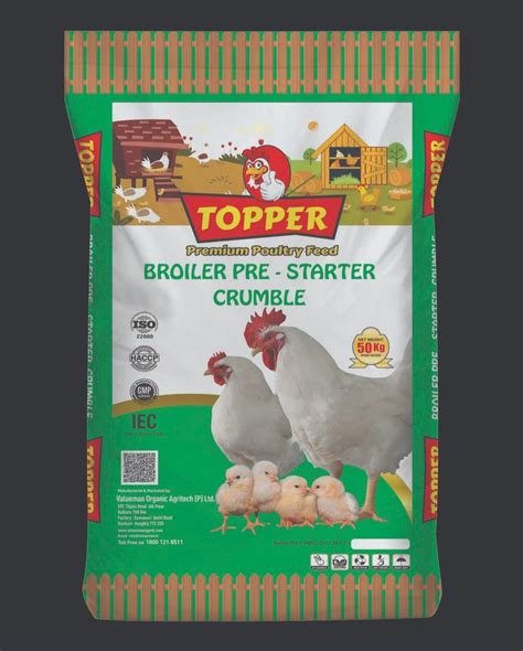 Valueman Poultry Feed Pre Starter Broiler Crumble Kg Bag At Rs