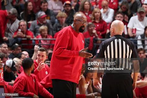 Indiana Hoosiers coach Mike Woodson coaches on the sidelines during a ...