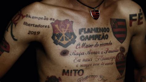 O Manto Na Pele Torcedores Do Flamengo Mostram Tatuagens Em Ensaio