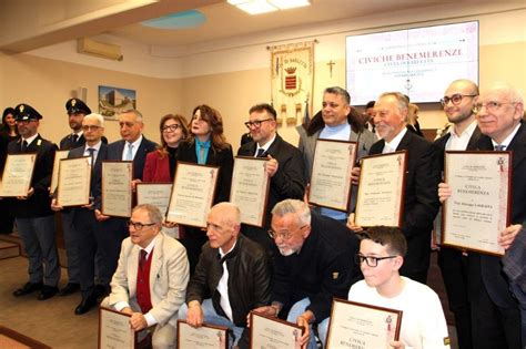 Conferite le civiche benemerenze Città di Barletta BarlettaWeb24