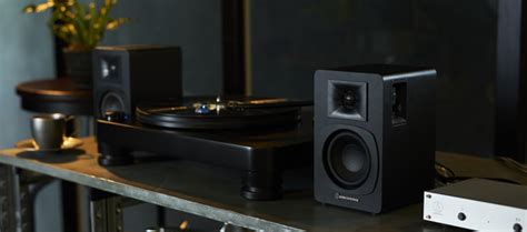 Audio Technica Releases New Powered Bookshelf Speakers Stereonet