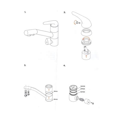 Kit Joints Pour Robinet 3 Voies Dauphin Waterconcept 007942