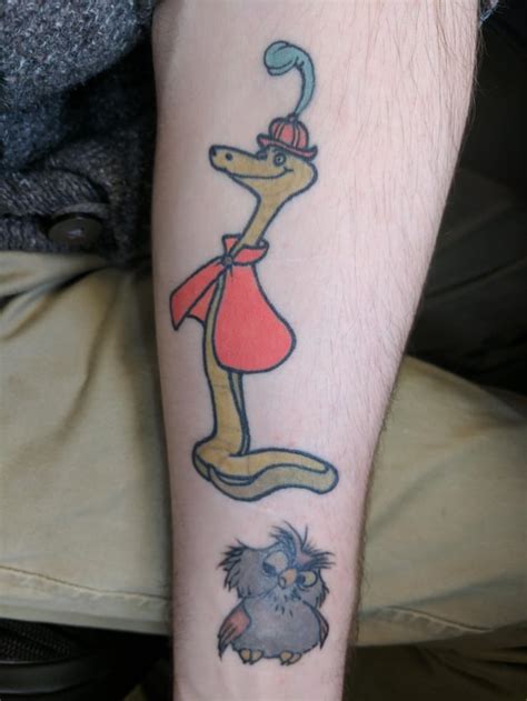 Archimedes Tattoo! [The Sword in the Stone] : disney