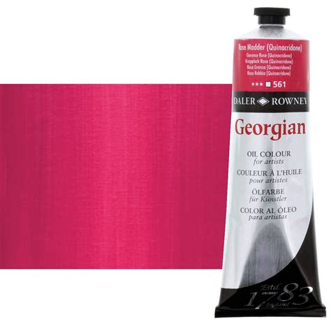 Daler Rowney Georgian Oil Color 225ml Tube Rose Madder Jerrys Artarama