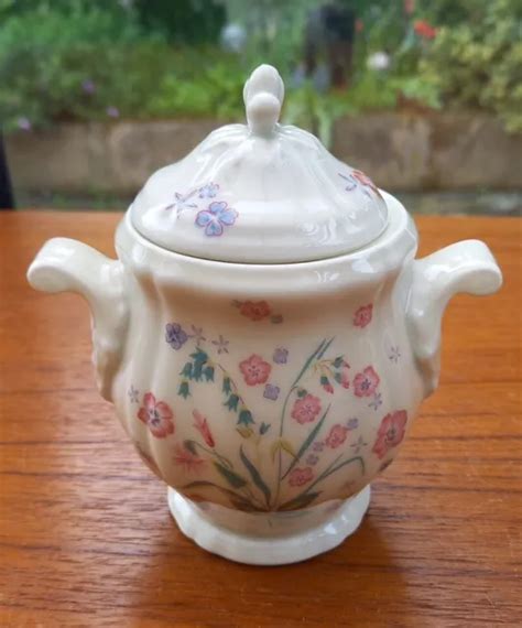 Sucrier En Porcelaine De Limoges Haviland Ch Field Decor Floral Eur