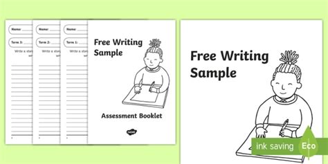 Writing Assessment Booklet