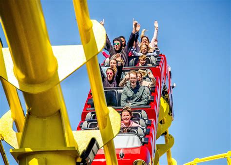 Teenagers on the Roller Coaster at Europa-Park Theme Park in Rust Germany · Free Stock Photo