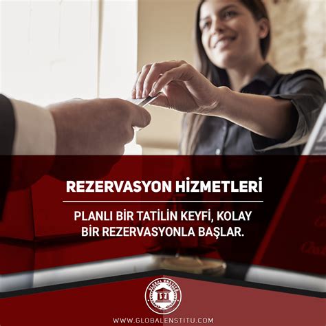 Rezervasyon Hizmetleri Cretsiz E Itim Dilde Sertifika