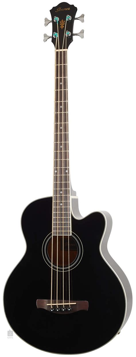 Ibanez Aeb 8e Bk Electro Acoustic Bass Guitar