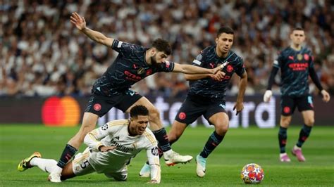 Cuartos De La Champions Real Madrid Y Manchester City Igualaron 3 3