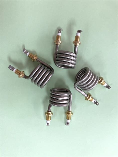 Spiral Heating Element with M12 Flange, Expresso Machine Heating