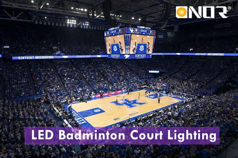 Basketball Court LED Lighting Guide & Solution